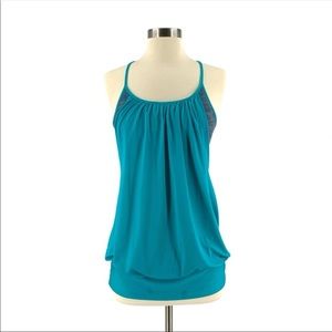 Lululemon Athletica No Limits Tank Top size 4 Teal